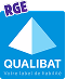 Logo RGE Qualibat, votre label de fiabilité